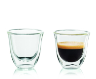 Akcesoria do ekspresów DELONGHI Zestaw 2 szklanek termicznych do espresso 90 ml